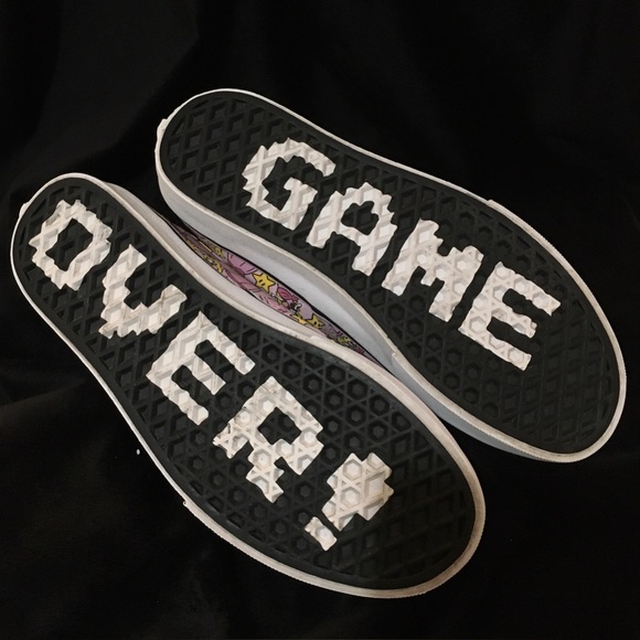 Vans - Unisex Limited Edition Princess Peach Sneakers - Womens 6.5 - Mens 5 - Picture 6 of 11